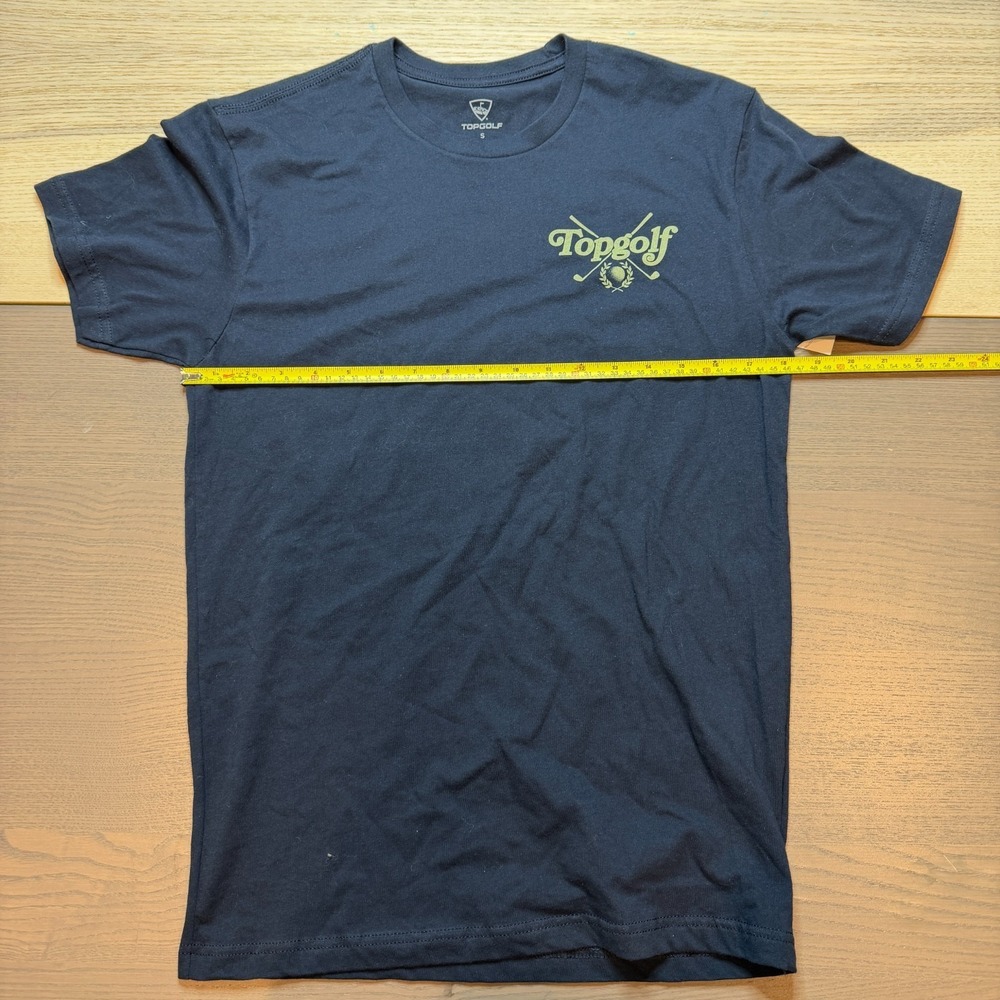 Top Golf Tee Shirt Unisex Small Navy - Picture 4 of 6
